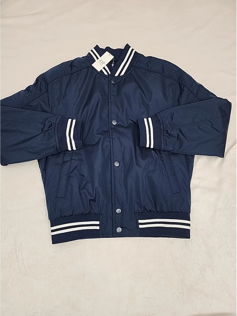Gap Kids Boys Varsity Jacket Shirt Medium 8 & Jeans 7